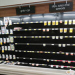 超市內的冰淇淋被一掃而空