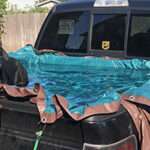 在貨車上自製泳池