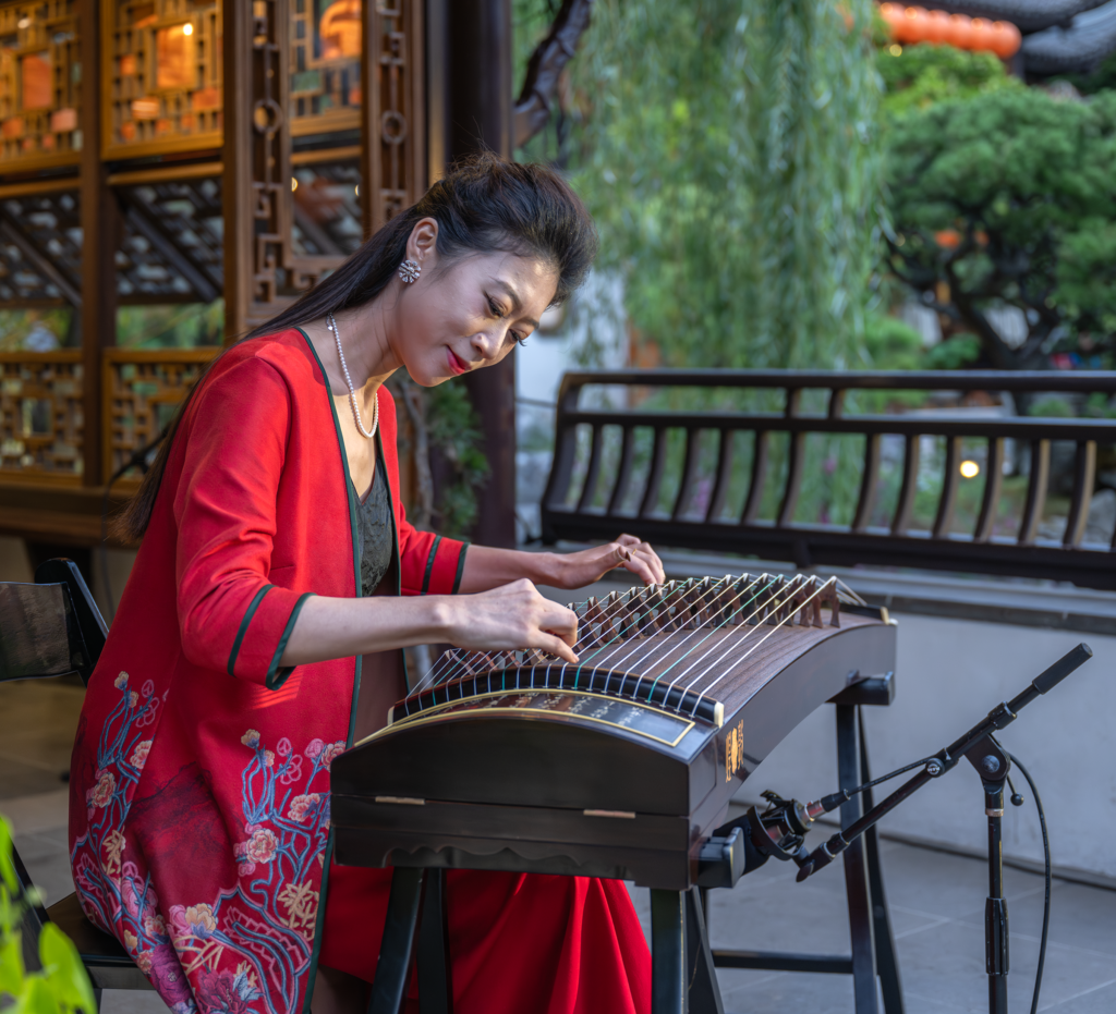 李寒古箏獨奏《漁舟唱晚》