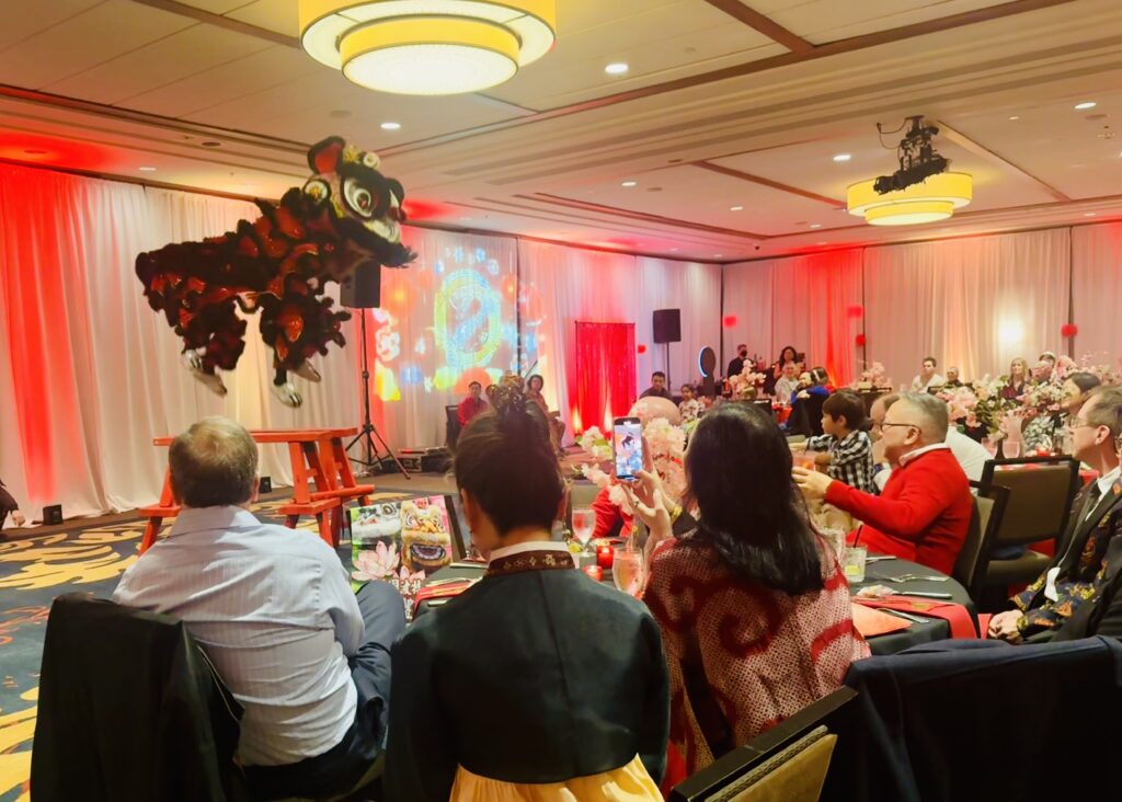 白蓮的舞獅演出