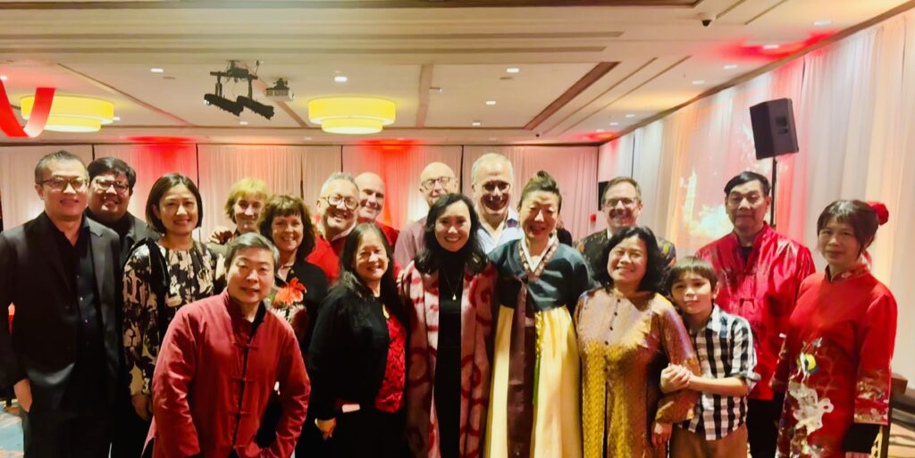 參加活動的人士合照