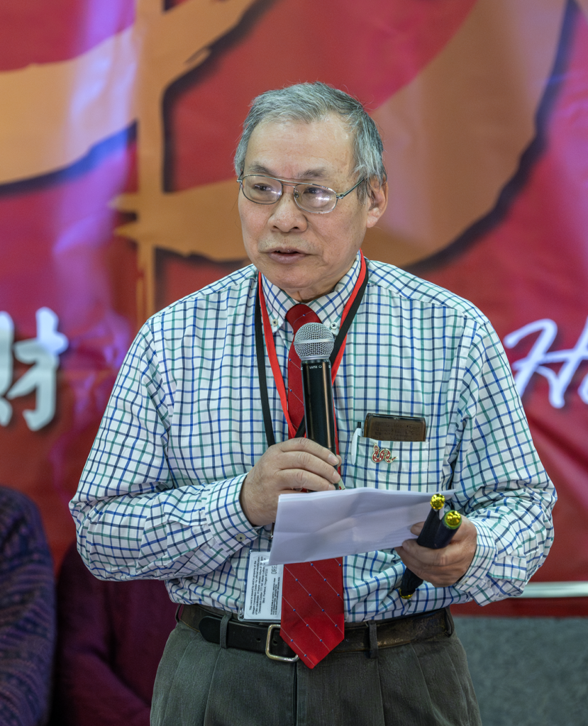  中華會館會長廖懷澤講話